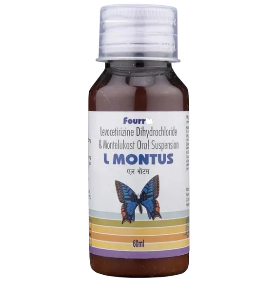 l montus syrup 60 ml